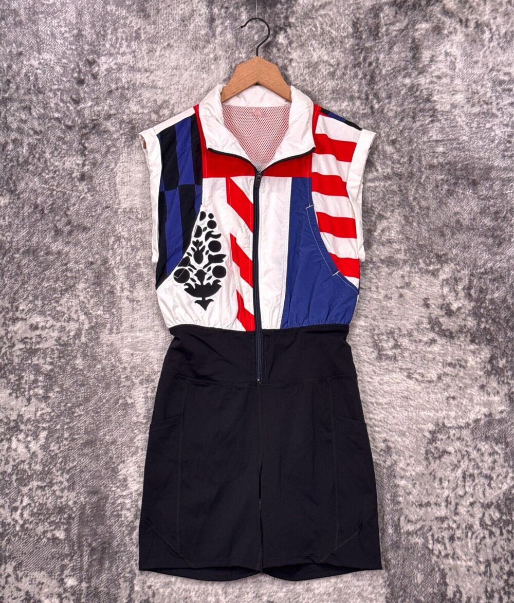Free People Movement One Piece Small Womens Retro Unitard Speedsuit